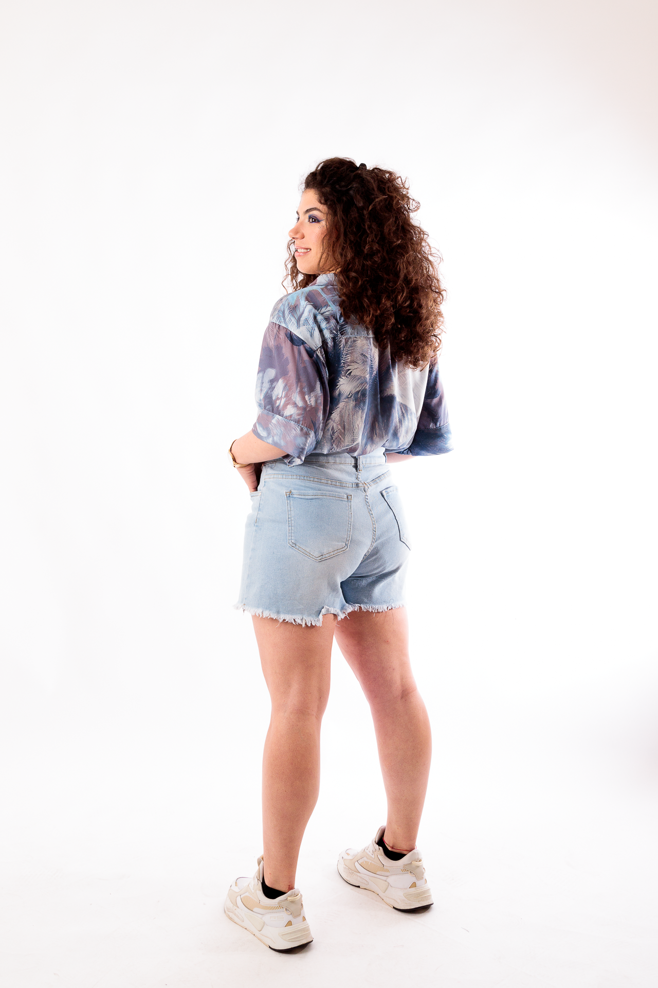 Light blue shirt