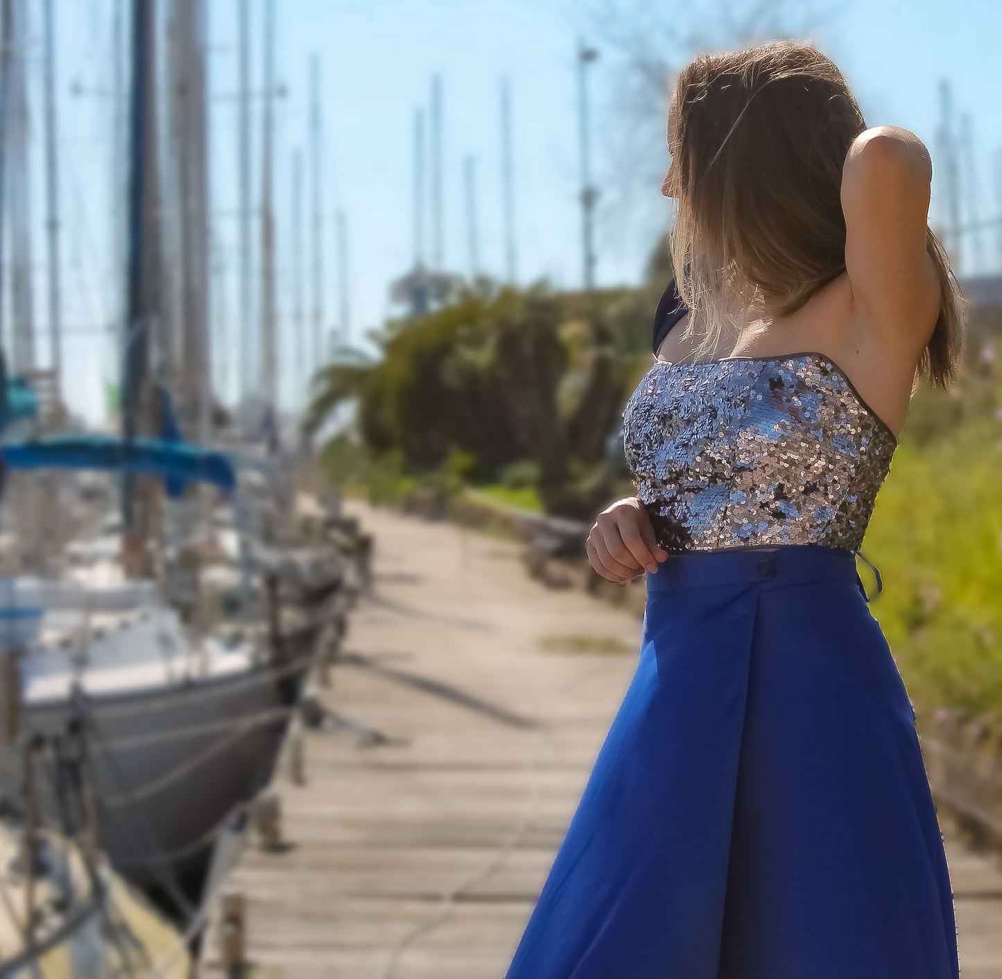 Blue shine
