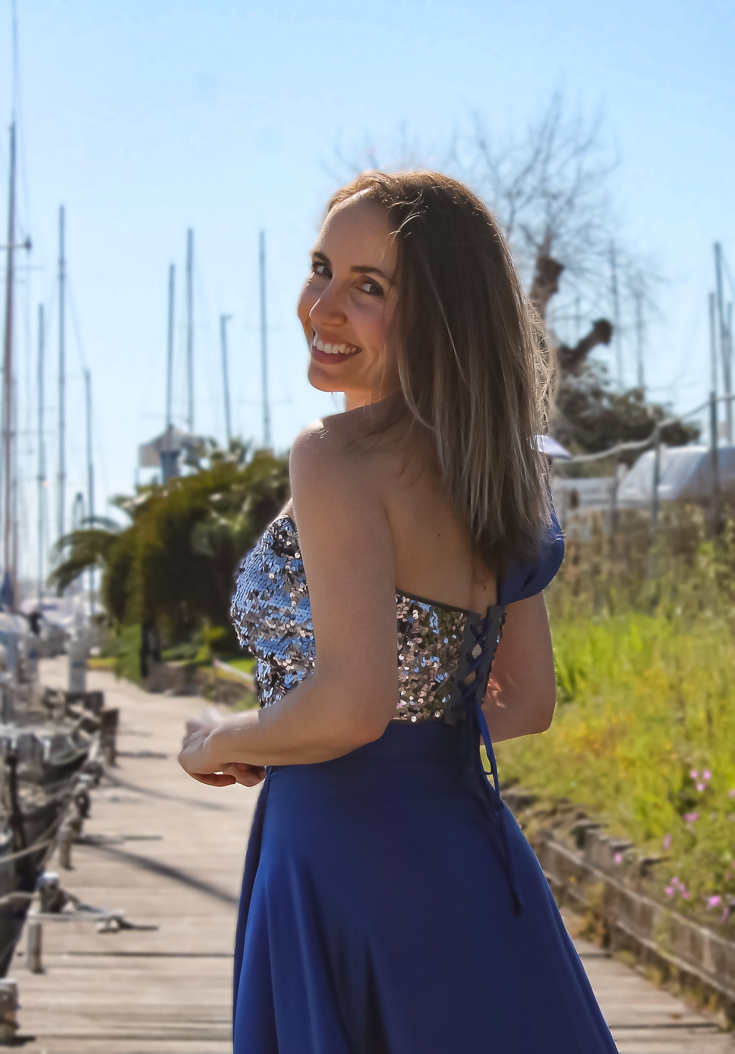 Blue shine