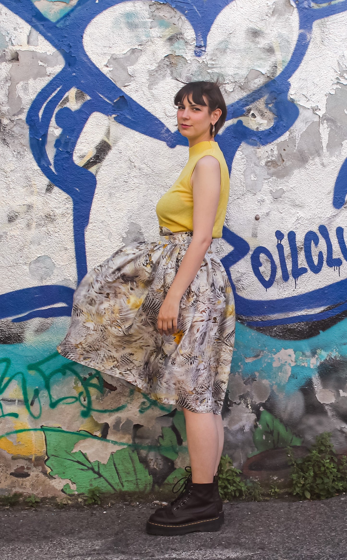 Papaya skirt